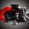 Tokyo Ghoul 2 - Anime 5 Panel Canvas Art Wall Decor