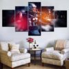 Tom Brady From New England Patriots Football - Sport 5 Panel Canvas Art Wall Decor