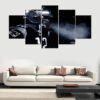 Tom Brady New England Patriots - Sport 5 Panel Canvas Art Wall Decor