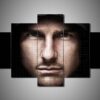 Tom Cruise 3 - Famous Person 5 Panel Canvas Art Wall Decor