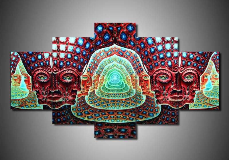 Tool - Music 5 Panel Canvas Art Wall Decor Tool - Music 5 Panel Canvas Art Wall Decor