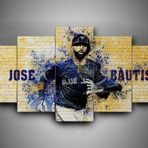 Toronto Blue Jays 2 - Sport 5 Panel Canvas Art Wall Decor