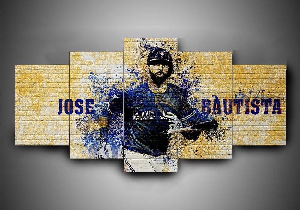 Toronto Blue Jays 2 - Sport 5 Panel Canvas Art Wall Decor Toronto Blue Jays 2 - Sport 5 Panel Canvas Art Wall Decor