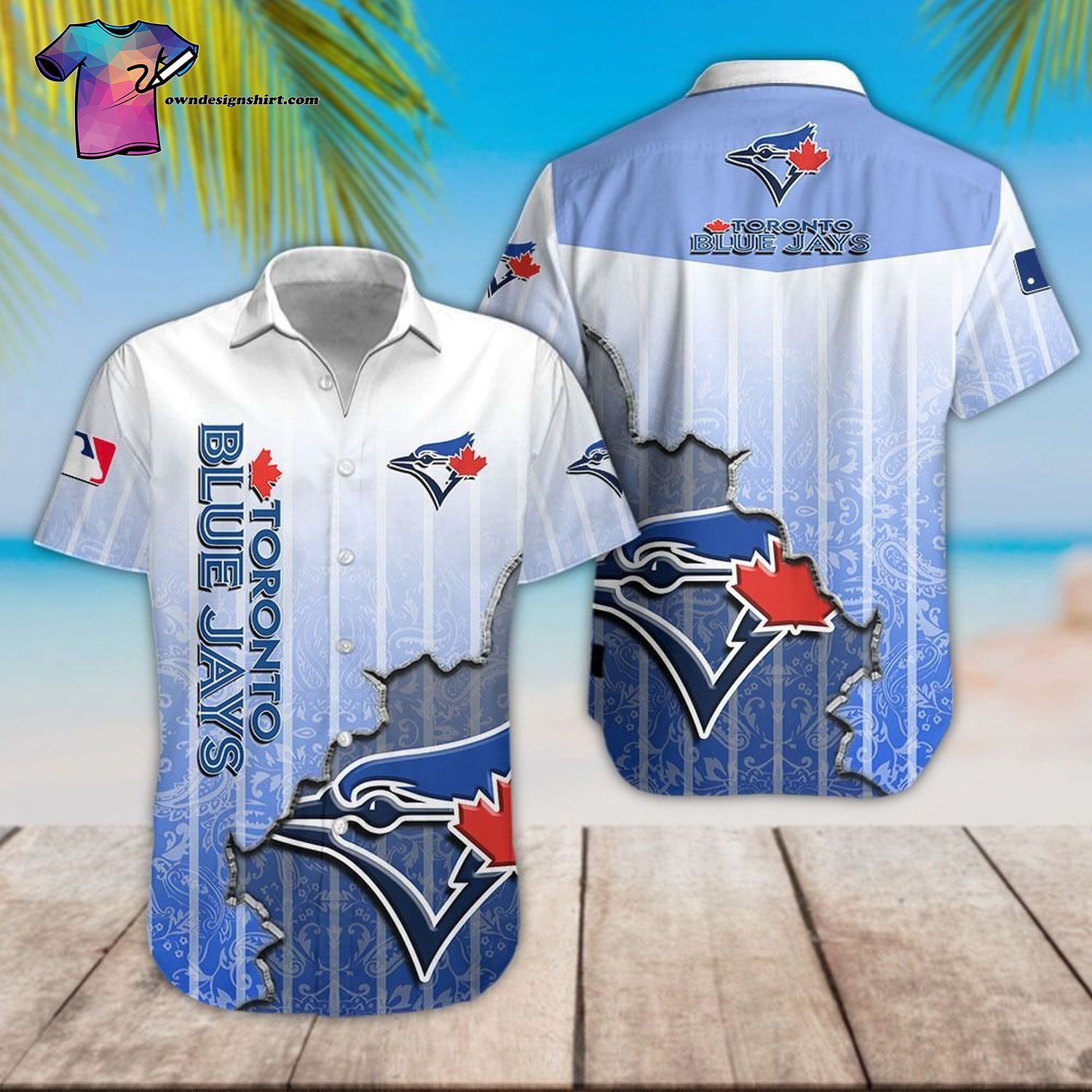 Toronto Blue Jays Sport Team Hawaiian Shirt Toronto Blue Jays Sport Team Hawaiian Shirt