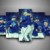 Toronto Blue Jays - Sport 5 Panel Canvas Art Wall Decor