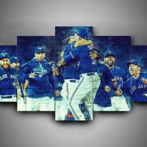 Toronto Blue Jays - Sport 5 Panel Canvas Art Wall Decor