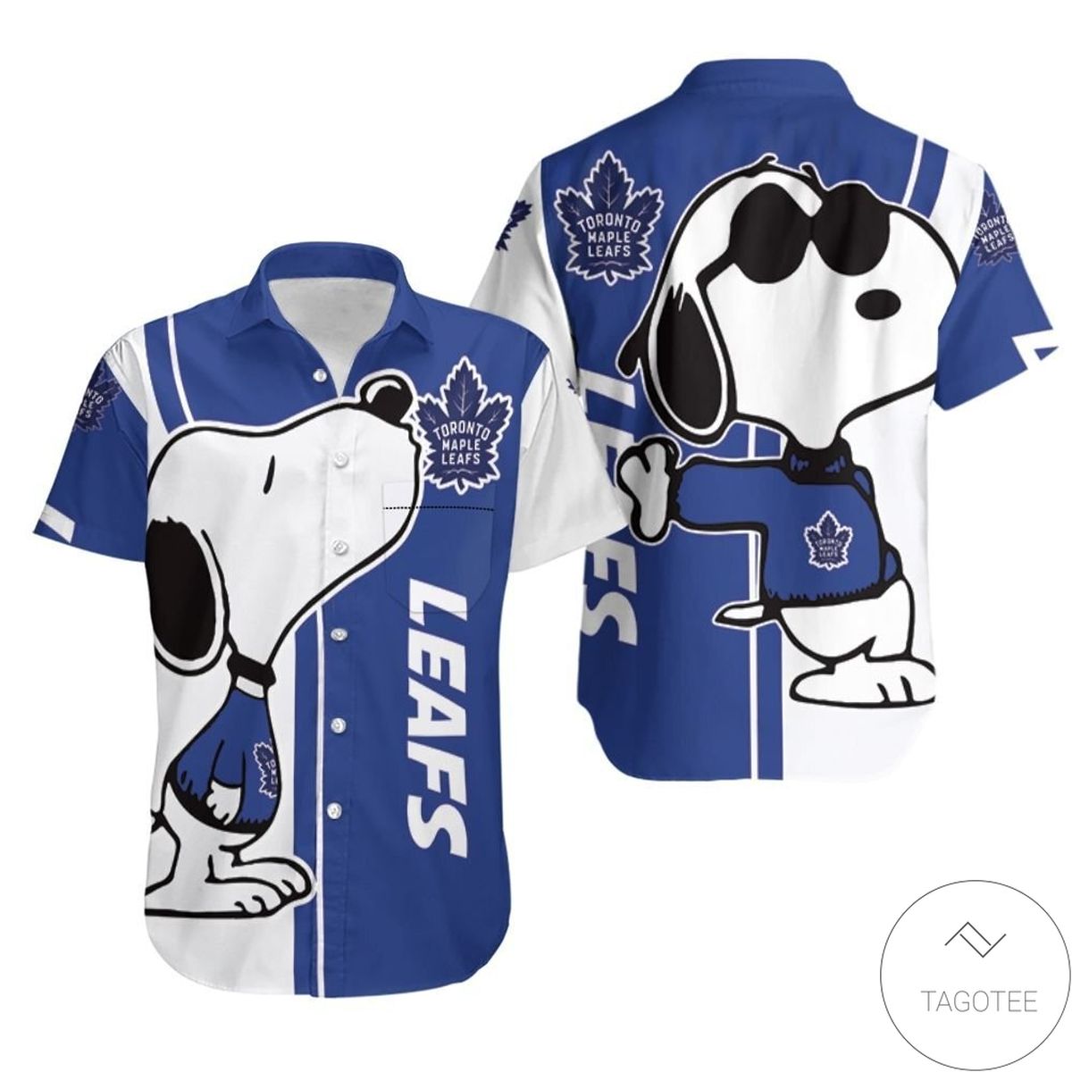 Toronto Maple Leafs Snoopy Hawaiian Shirt Toronto Maple Leafs Snoopy Hawaiian Shirt