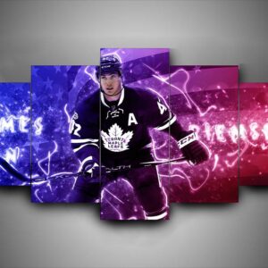 Toronto Maple Leafs - James Van Riemsdyk - Sport 5 Panel Canvas Art Wall Decor