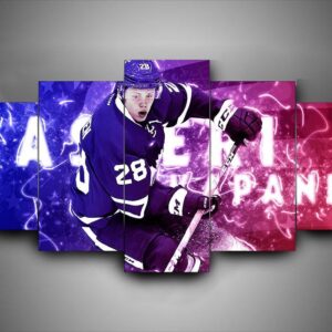 Toronto Maple Leafs - Kasperi Kapanen - Sport 5 Panel Canvas Art Wall Decor