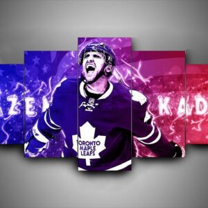 Toronto Maple Leafs - Nazem Kadri - Sport 5 Panel Canvas Art Wall Decor