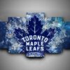Toronto Maple Leafs - Team 1 - Sport 5 Panel Canvas Art Wall Decor