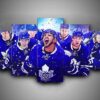 Toronto Maple Leafs - Team - Sport 5 Panel Canvas Art Wall Decor