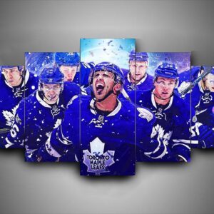 Toronto Maple Leafs - Team - Sport 5 Panel Canvas Art Wall Decor