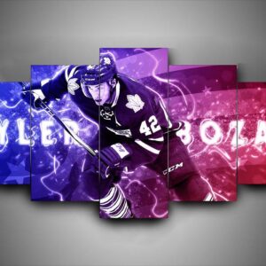 Toronto Maple Leafs - Tyler Bozak - Sport 5 Panel Canvas Art Wall Decor