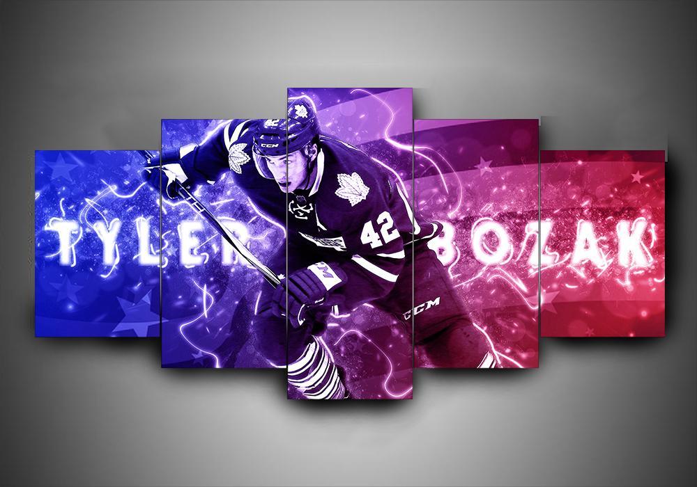 Toronto Maple Leafs - Tyler Bozak - Sport 5 Panel Canvas Art Wall Decor Toronto Maple Leafs - Tyler Bozak - Sport 5 Panel Canvas Art Wall Decor