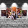 Toy Story 3 - Anime 5 Panel Canvas Art Wall Decor