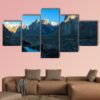 Trango Towers And Baltoro Glacier In Karakorum Pakistan - Nature 5 Panel Canvas Art Wall Decor