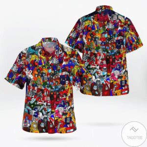 Transformer 80S Hawaiian Shirt