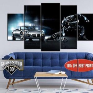 Transformer(Tx) - Movie 5 Panel Canvas Art Wall Decor