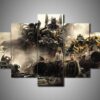 Transformers 2 - Movie 5 Panel Canvas Art Wall Decor