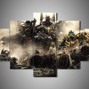 Transformers 2 - Movie 5 Panel Canvas Art Wall Decor