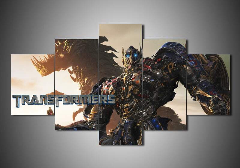 Transformers 3 - Movie 5 Panel Canvas Art Wall Decor Transformers 3 - Movie 5 Panel Canvas Art Wall Decor