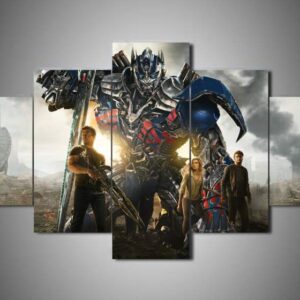 Transformers 4 - Movie 5 Panel Canvas Art Wall Decor