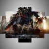 Transformers - Movie 5 Panel Canvas Art Wall Decor