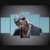 Travis Scott Rapper - Famous Person 5 Panel Canvas Art Wall Decor