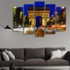 Triumphal Arch - Nature 5 Panel Canvas Art Wall Decor