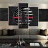 Trl Spiderman - Abstract 5 Panel Canvas Art Wall Decor