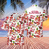 Tropical Arizona Cardinals Football All Over Print Hawaiian Shirt