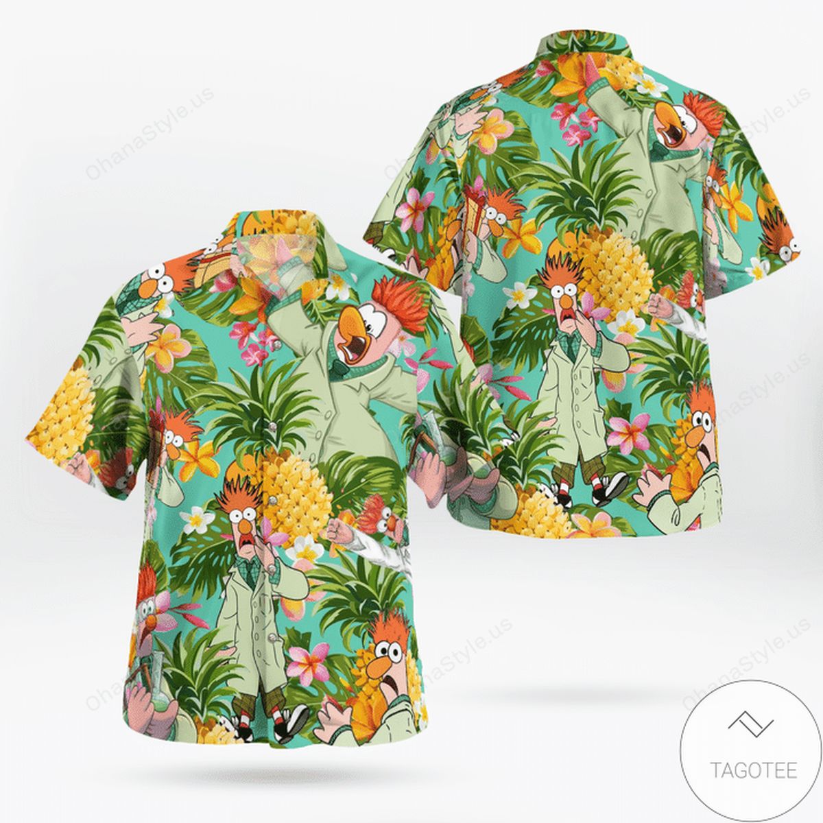 Tropical Beaker Hawaiian Shirt Tropical Beaker Hawaiian Shirt
