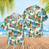 Tropical Bud Light Beer All Over Print Hawaiian Shirt