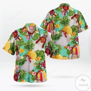 Tropical Camilla The Chicken Hawaiian Shirt