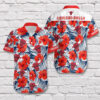 Tropical Chicago Bulls Short Sleeve Hawaiian Shirt