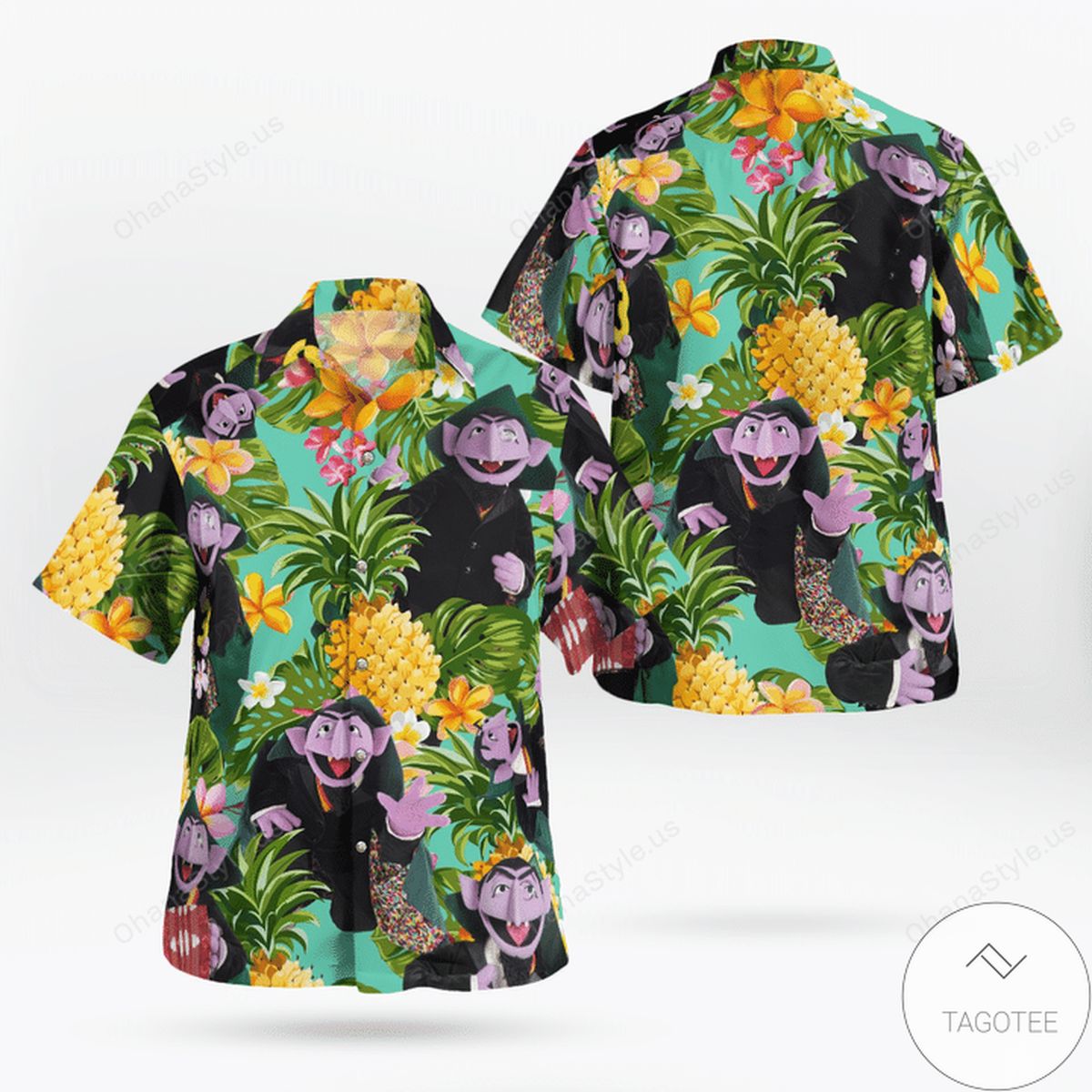 Tropical Count Von Count Hawaiian Shirt Tropical Count Von Count Hawaiian Shirt