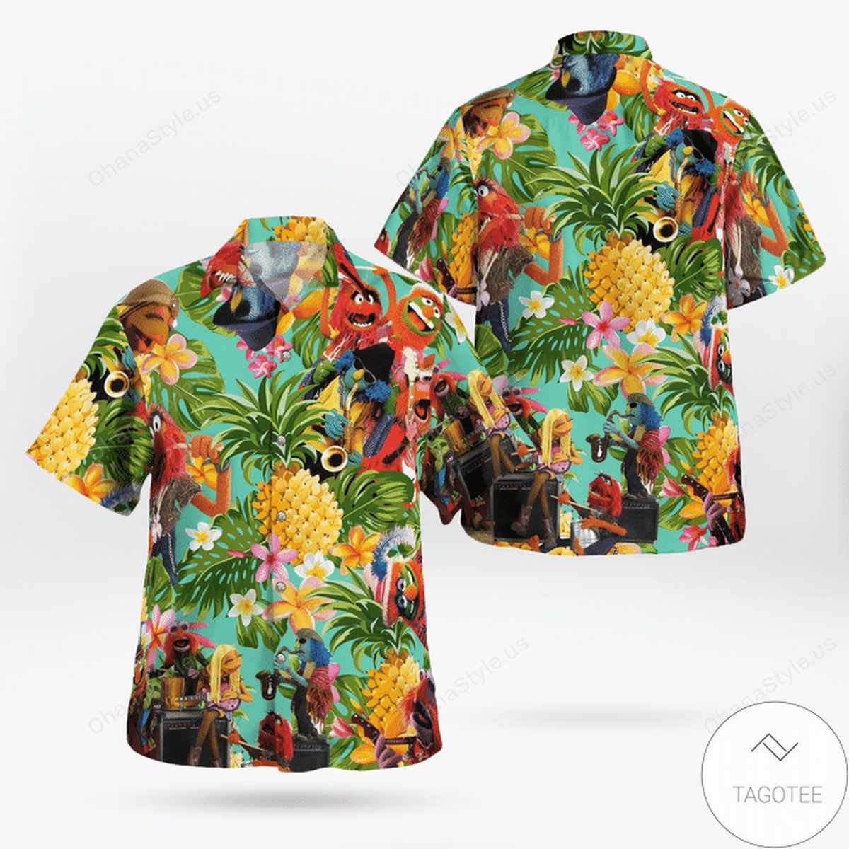 Tropical Electric Mayhem Hawaiian Shirt Tropical Electric Mayhem Hawaiian Shirt