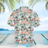 Tropical Flamingo Hawaiian Shirt Summer Button Up