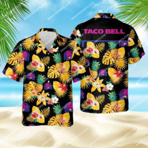 Tropical Fruit Taco Bell All Over Print Hawaiian Shirt