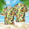 Tropical Fruits Mickey Mouse Surfing Summer Vibe Hawaiian Shirt