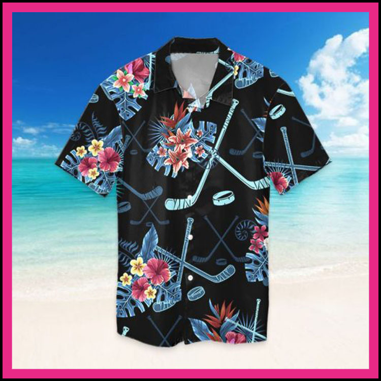 Tropical Hockey Hawaiian Shirt Limited Edition Tropical Hockey Hawaiian Shirt Limited Edition