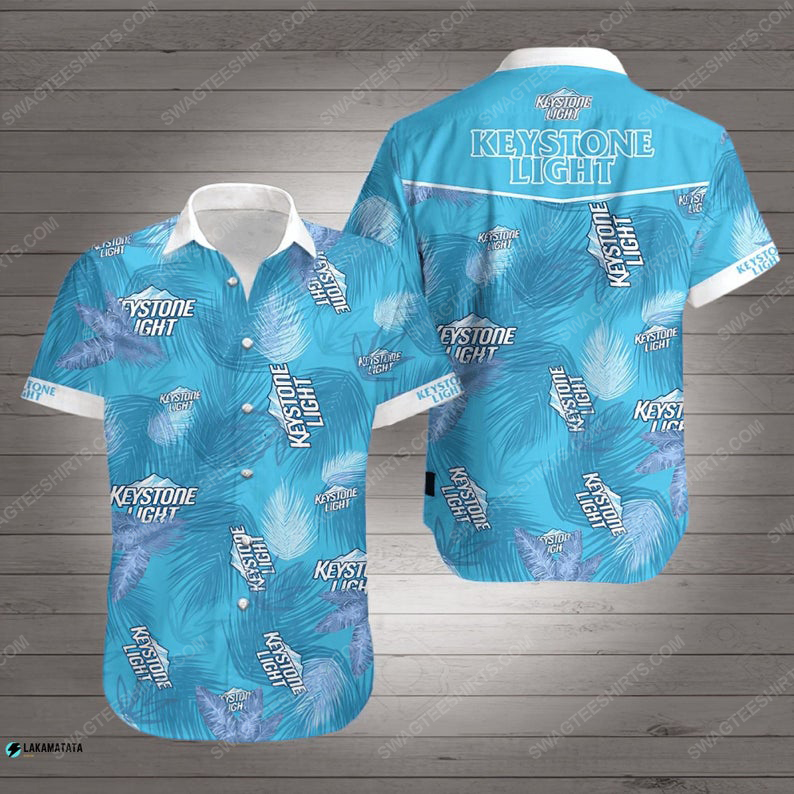 Tropical Keystone Light Beer Summer Vibe Hawaiian Shirt Tropical Keystone Light Beer Summer Vibe Hawaiian Shirt