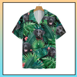 Tropical Labrador Hawaiian Shirt