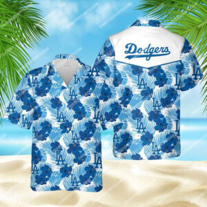 Tropical Los Angeles Dodgers Mlb All Over Print Hawaiian Shirt