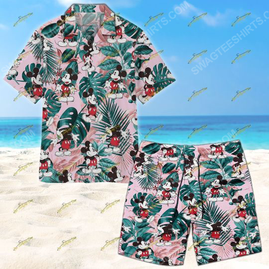 Tropical Mickey Mouse Summer Vacation Hawaiian Shirt Tropical Mickey Mouse Summer Vacation Hawaiian Shirt