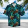 Tropical Owls Hawaiian Shirt Summer Button Up
