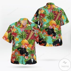 Tropical Pepe The King Prawn Hawaiian Shirt