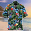 Tropical Stitch Cartoon Movie Disney Hawaiian Shirt