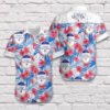 Tropical Summer Michelob Ultra Beer Short Sleeve Hawaiian Shirt
